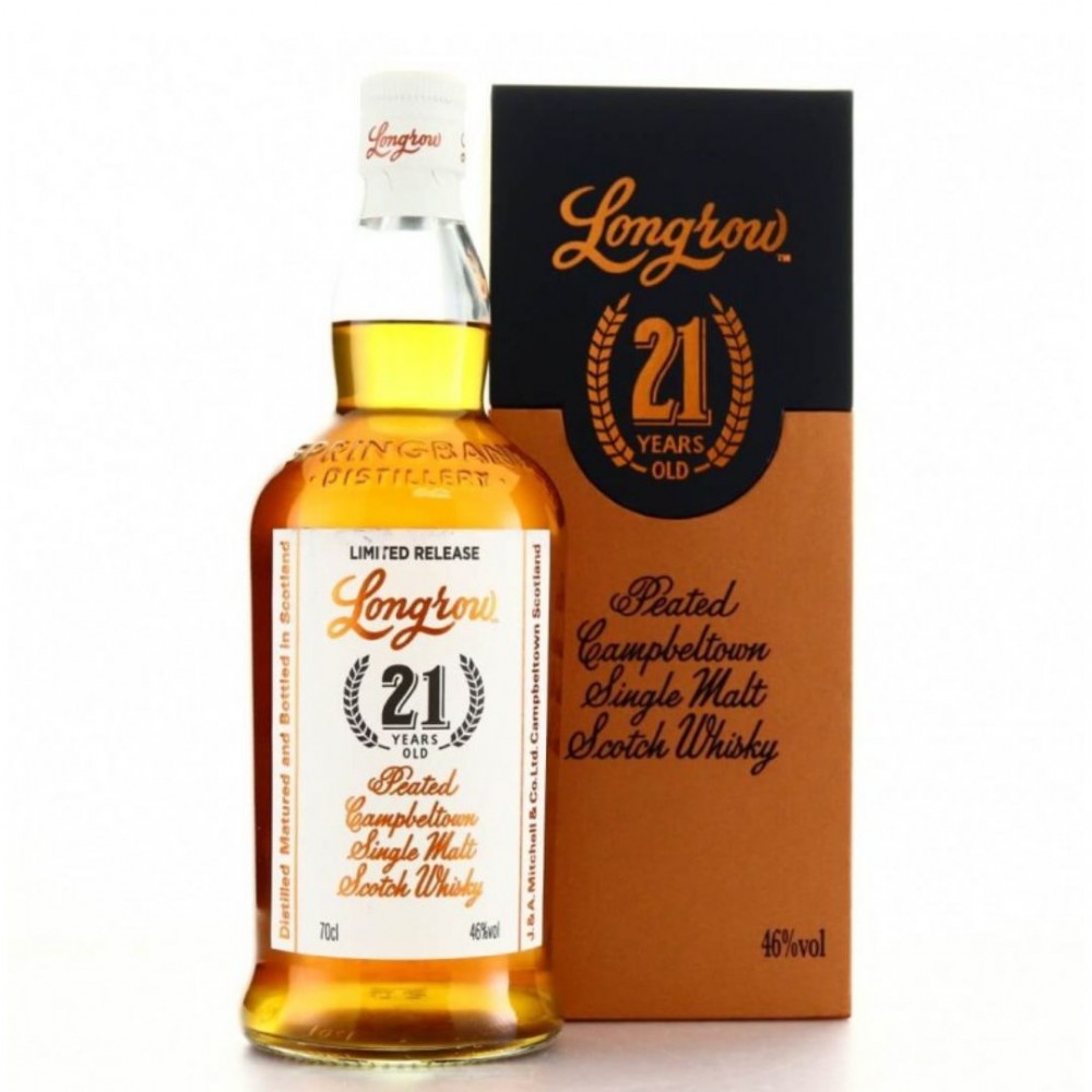 Longrow 21 Year-Old Peated Single Malt